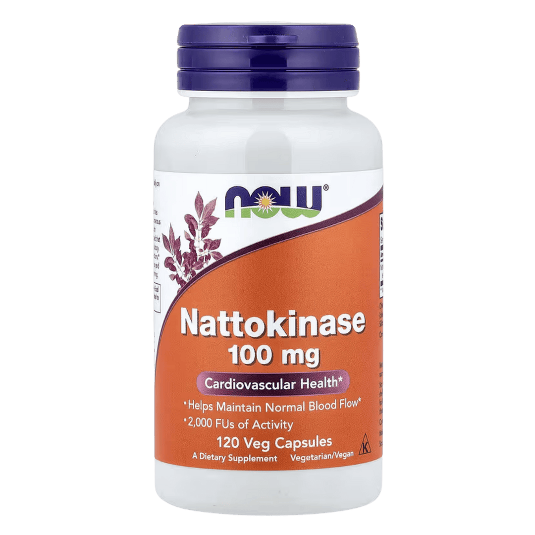 Now Foods, Nattokinase 2000FU, 100mg, 120 Vcaps