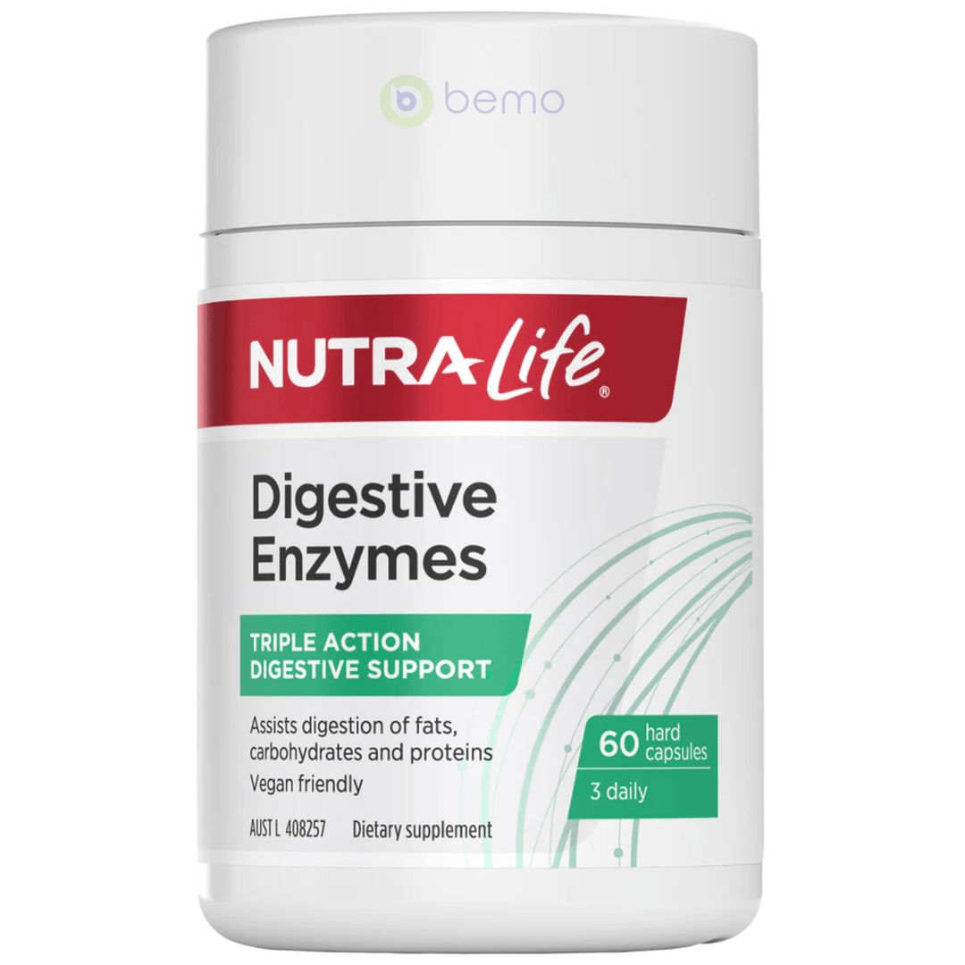 Nutra-Life, Digestive Enzymes, 60 Caps (5673220243620)