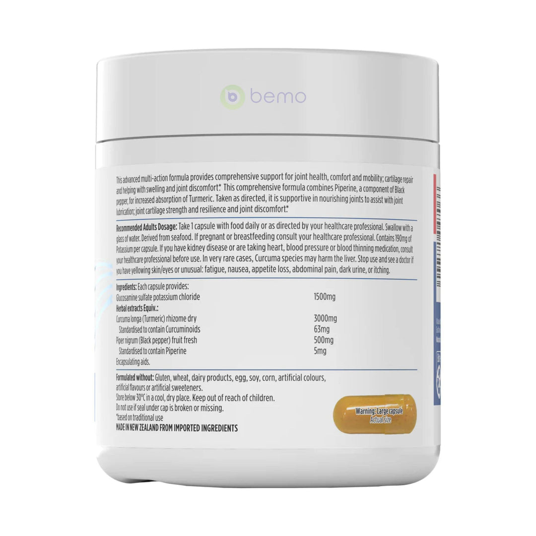 Nutra-Life, Glucosamine + Turmeric, 120 caps
