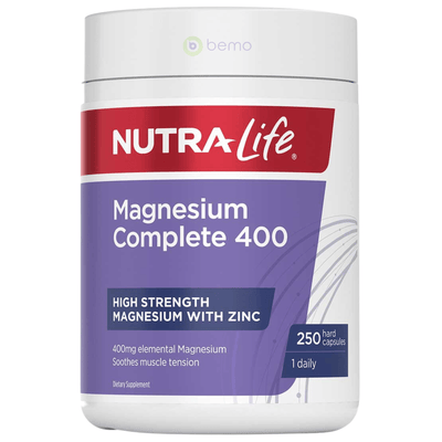 Nutra-Life, Magnesium Complete 400, 250 Capsules (9015833198844)