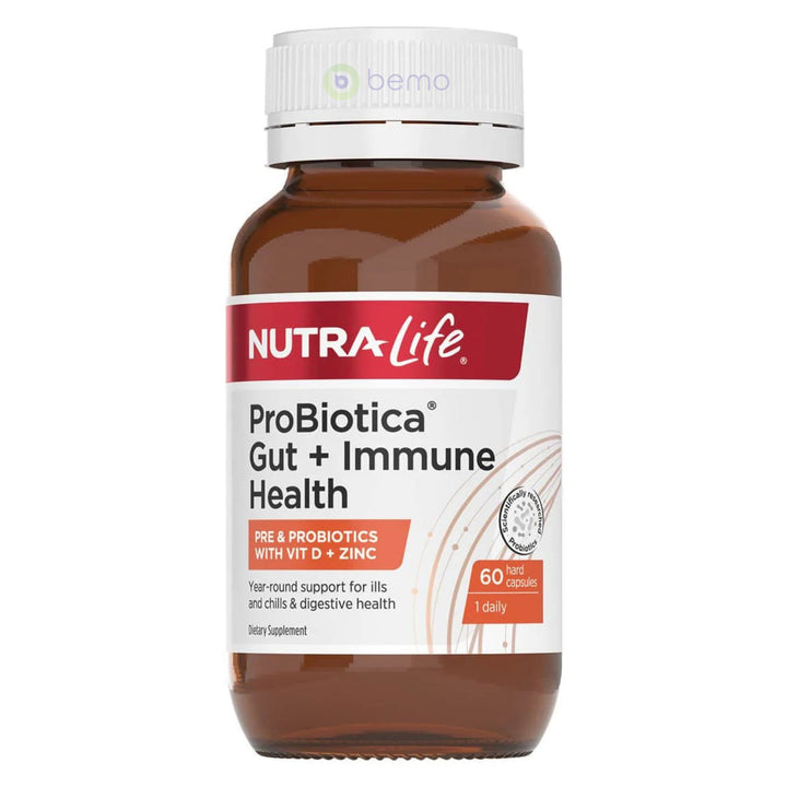 Nutra-Life, ProBiotica Gut + Immune Health, 60 caps