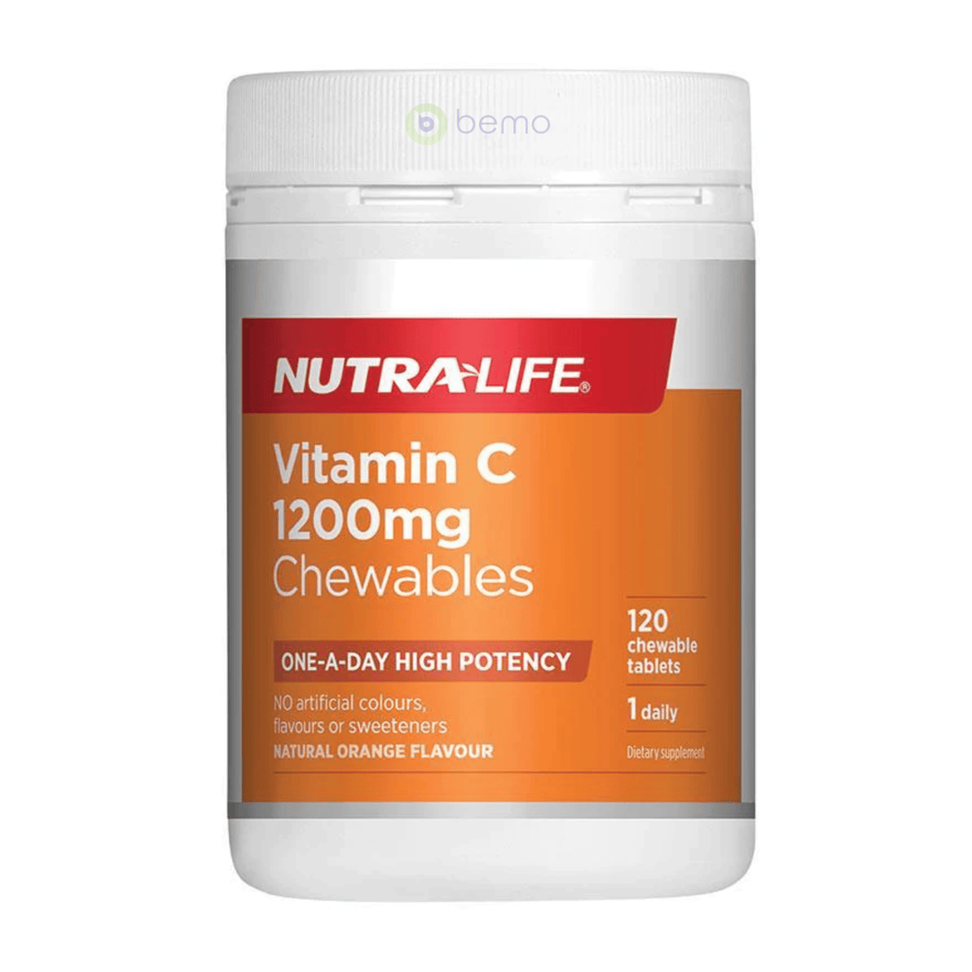 Nutra-Life, Vitamin C 1200mg Chewables, 120 tabs