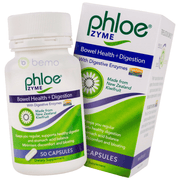 Phloe, Zyme Bowel Health + Digestion, 50 Caps (8008879145212)