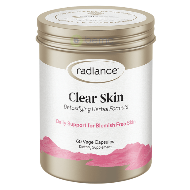 Radiance, Clear Skin, 60 Vege Capsules (8125191520508)