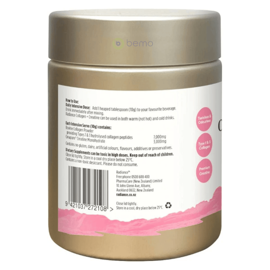 Radiance, Collagen + Creatine Powder, 220g