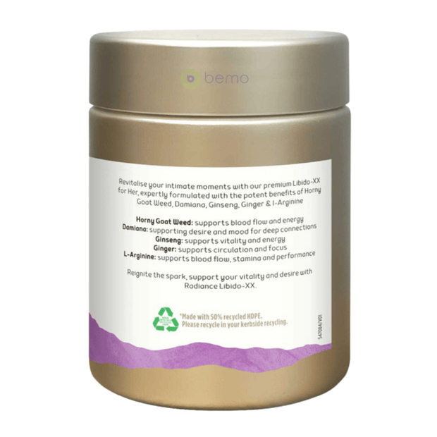 Radiance, Libido-XX, For Her, 60 Vege Caps (9026224128252)