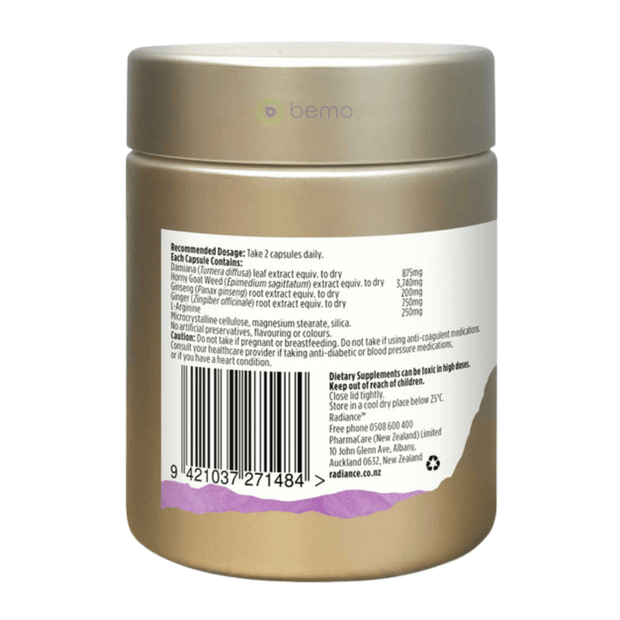 Radiance, Libido-XX, For Her, 60 Vege Caps (9026224128252)