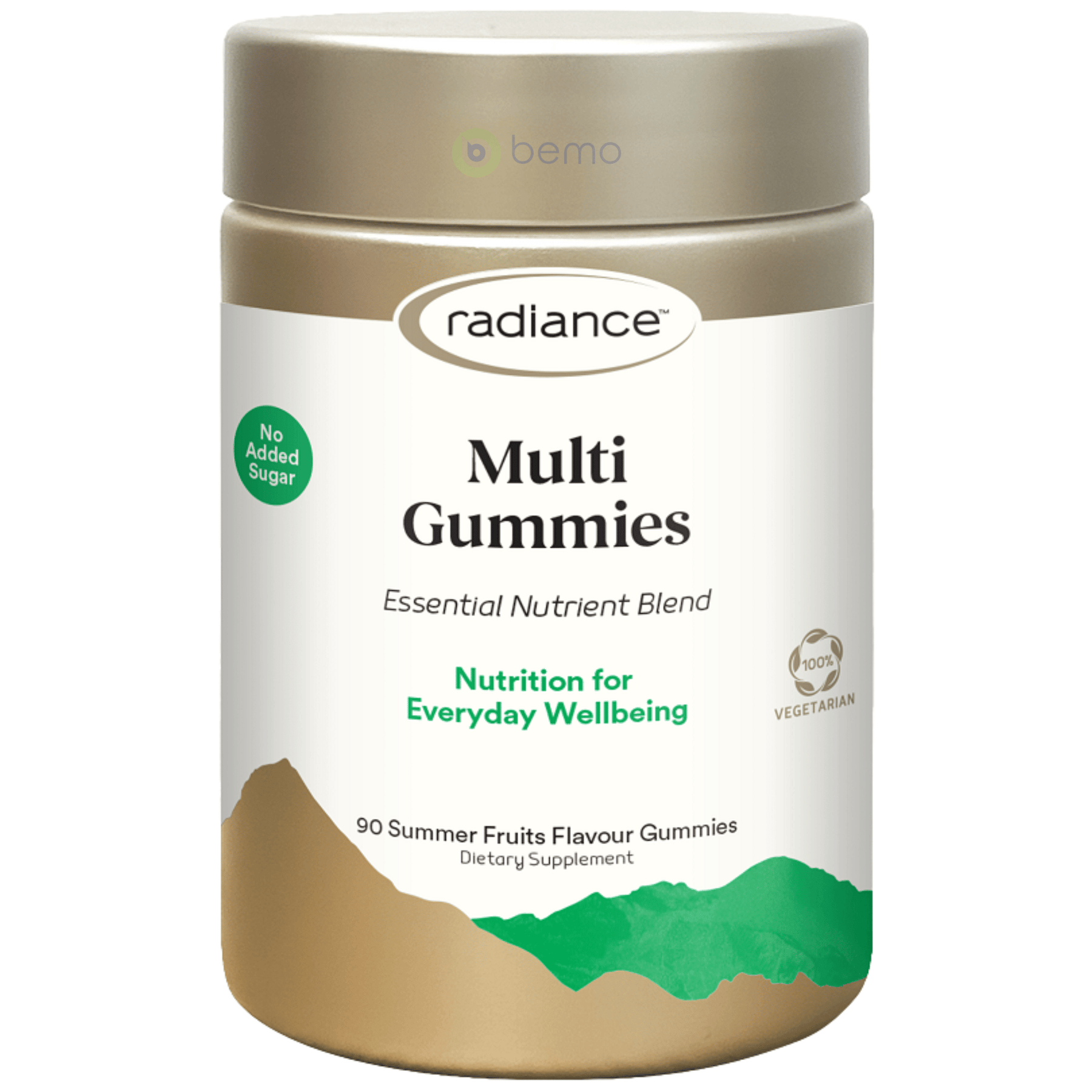 Radiance, Multi Gummies, Summer Fruits, 90 Gummies | bemo