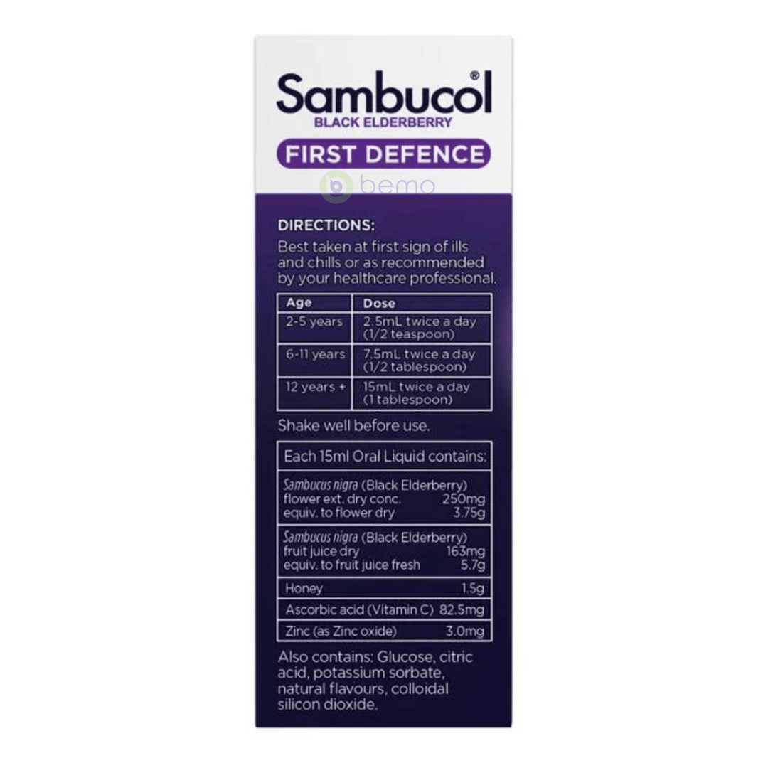 Sambucol, First Defence ViralAct, 120ml