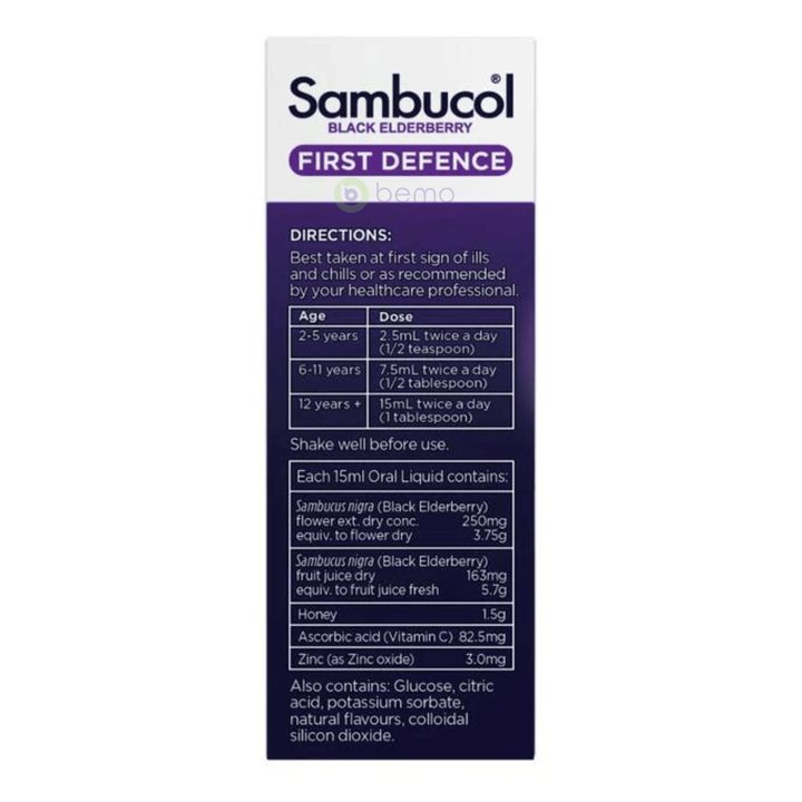 Sambucol, First Defence ViralAct, 120ml