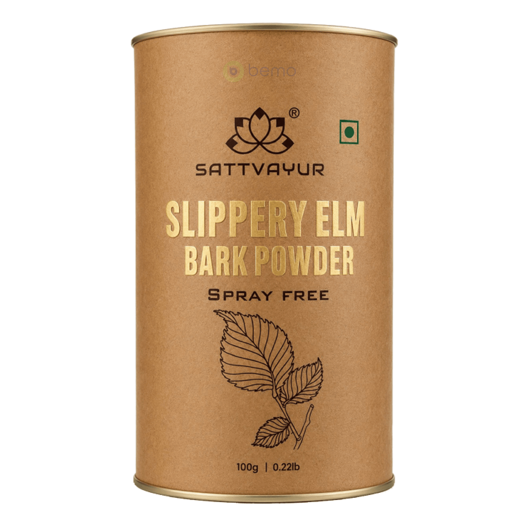 Sattvayur, Slippery Elm Bark Powder, Spray Free, 100g
