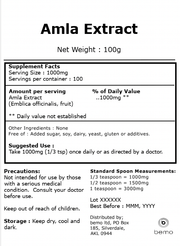 bemo, Amla Extract, 100g (8109262471420)