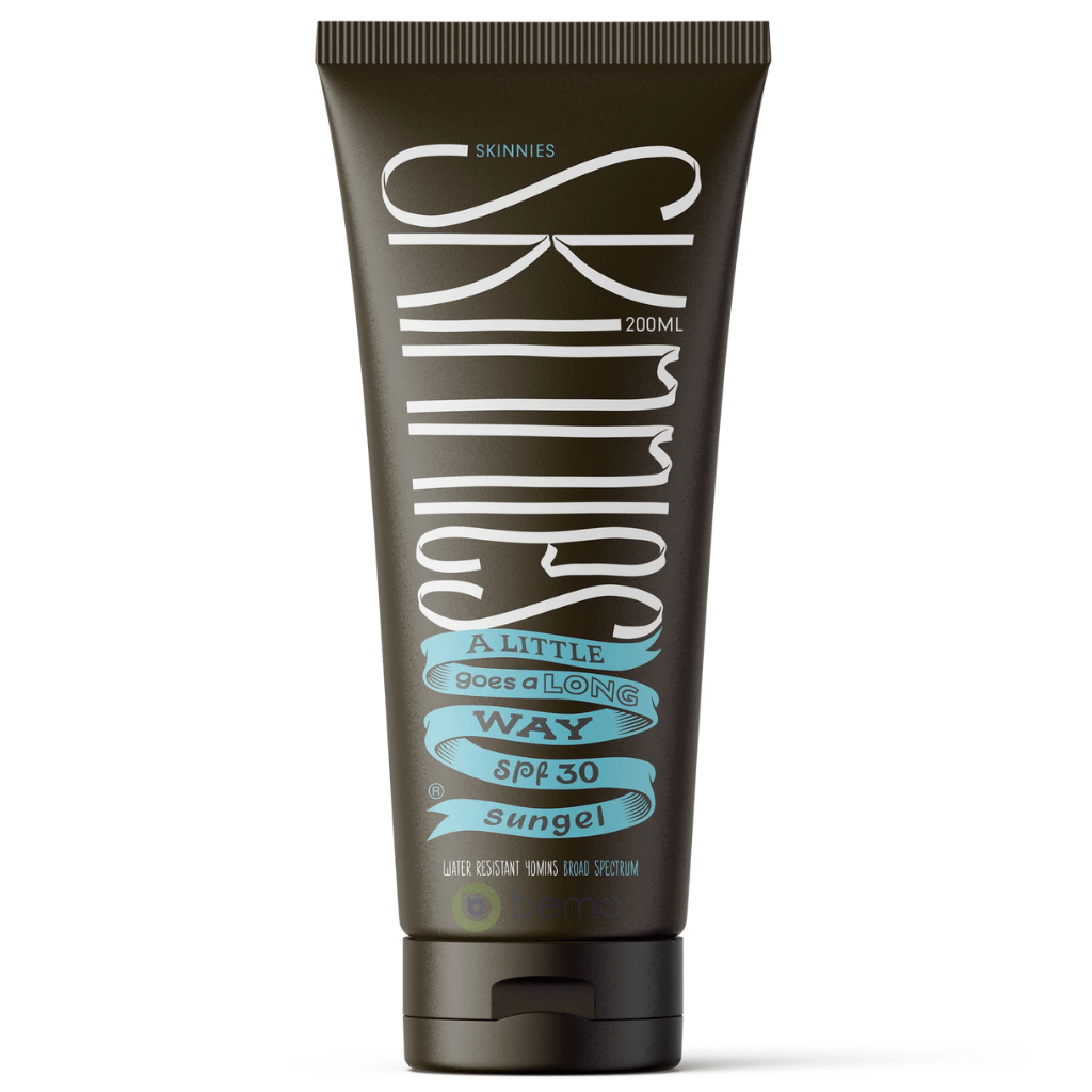 Skinnies, Sungel SPF30, 200ml (8904894775548)