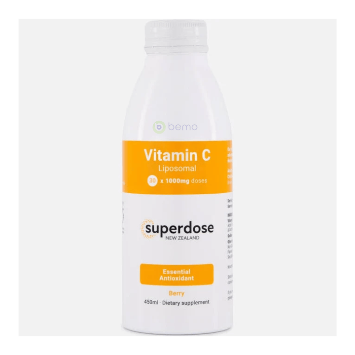 Superdose, Vitamin C Liposomal 1000mg, Berry, 450ml