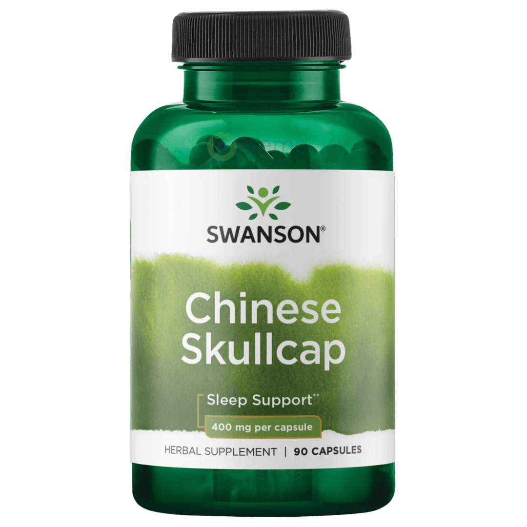 Swanson, Chinese Skullcap 400mg, 90 Caps (8781709213948)