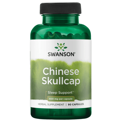 Swanson, Chinese Skullcap 400mg, 90 Caps (8781709213948)
