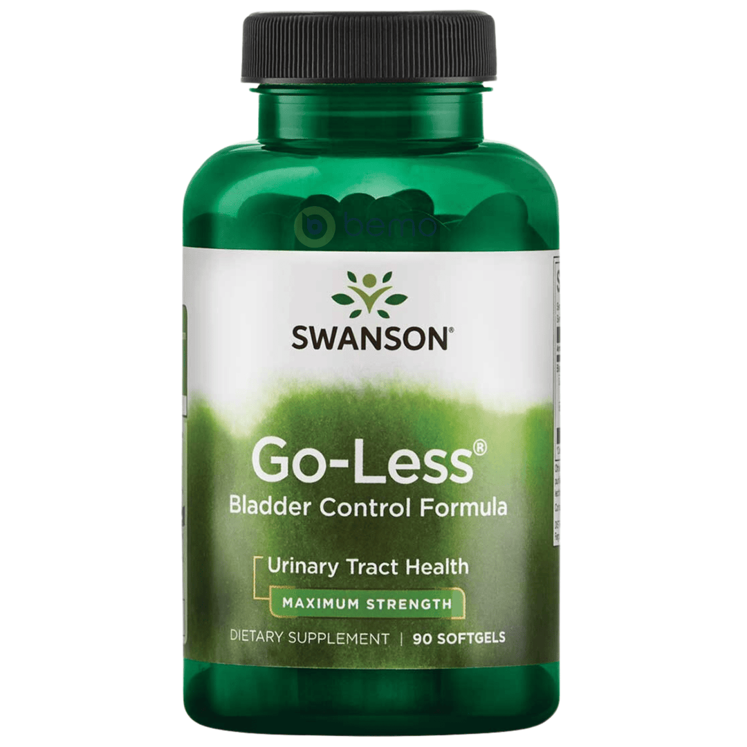 Swanson, Go-Less Bladder Control Formula, Maximum Strength, 90 Softgels (8782437581052)