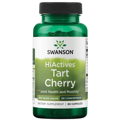 Swanson, HiActives Tart Cherry, 60 Capsules (8966082691324)