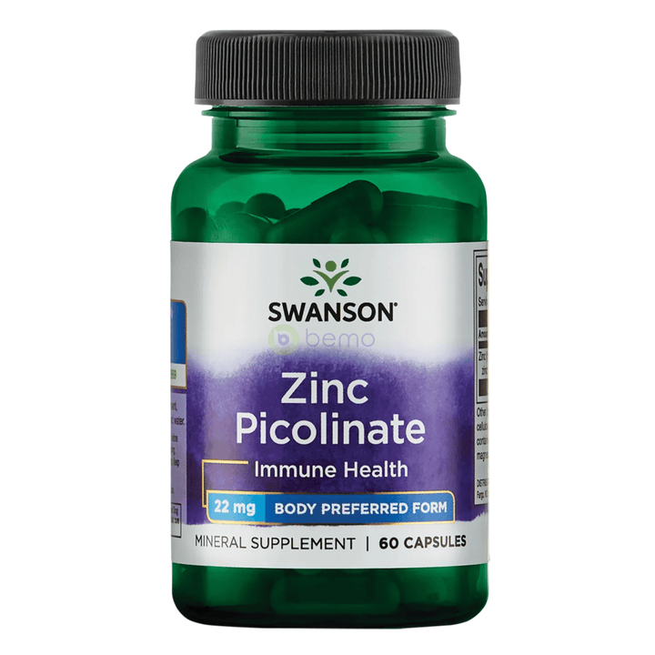 Swanson, Zinc Picolinate, 60 vcaps