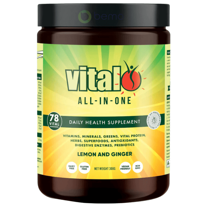 Vital, All in One Lemon &amp; Ginger 300g (8691037831420)