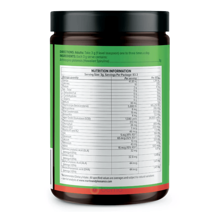 Vital, Nutrient Rich Superfood Spirulina, 300 tabs
