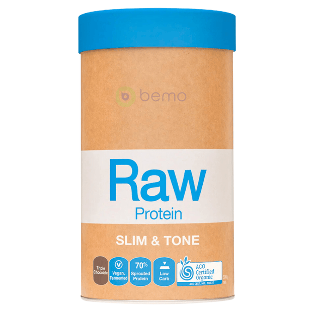 Amazonia Raw, Raw Protein, Slim & Tone, Triple Chocolate, 500g (7996765012220)