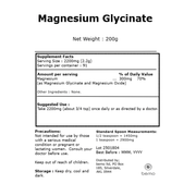 bemo, Magnesium Glycinate, 200g (9071963832572)