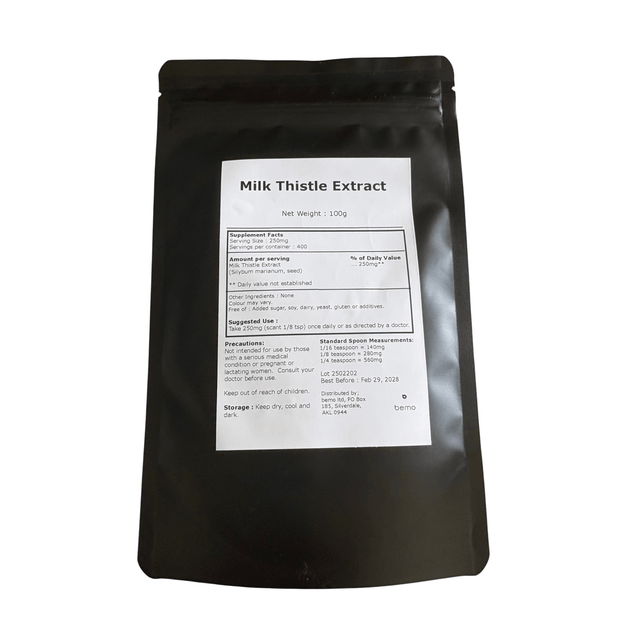 bemo, Milk Thistle Extract, 100g (4891015348364)