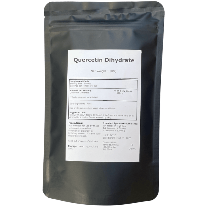 bemo, Quercetin Dihydrate, 100g (8199234617596)