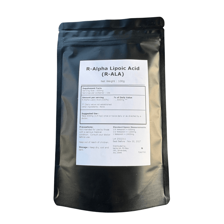 bemo, R-Alpha Lipoic Acid (R-ALA), 100g