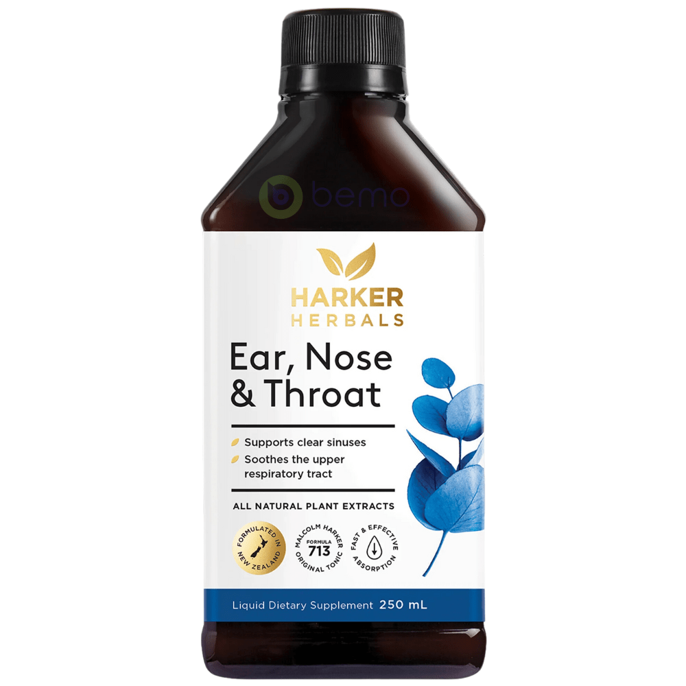 Harker Herbals, Ear, Nose, Throat Tonic, 250ml (6706148671652)