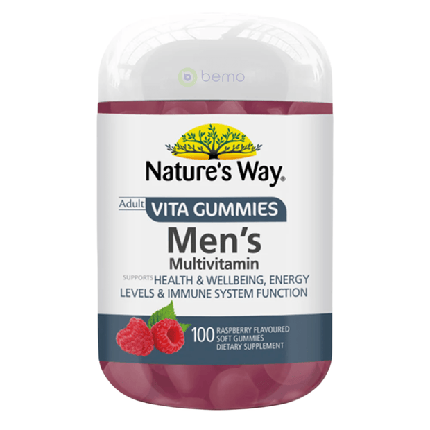 Nature's Way, Adult Vita Gummies Men's Multivitamin, 100's (7856394502396)