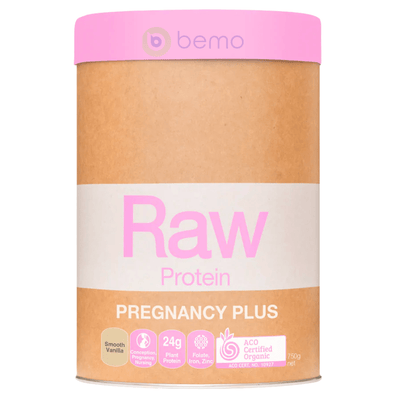 Amazonia Raw, Raw Protein, Pregnancy Plus, Smooth Vanilla, 500g (7996652028156)