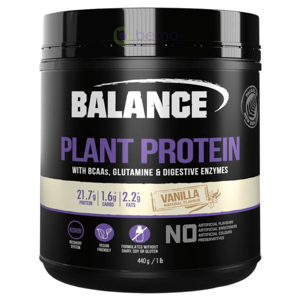 Balance, Plant Protein Vanilla, 500g (5673221652644)