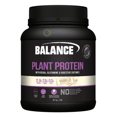 Balance, Balance Plant Protein Vanilla, 1kg (5673221980324)