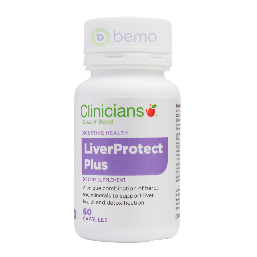 Clinicians, Liver Protect Plus, Caps 60 (6816636666020)