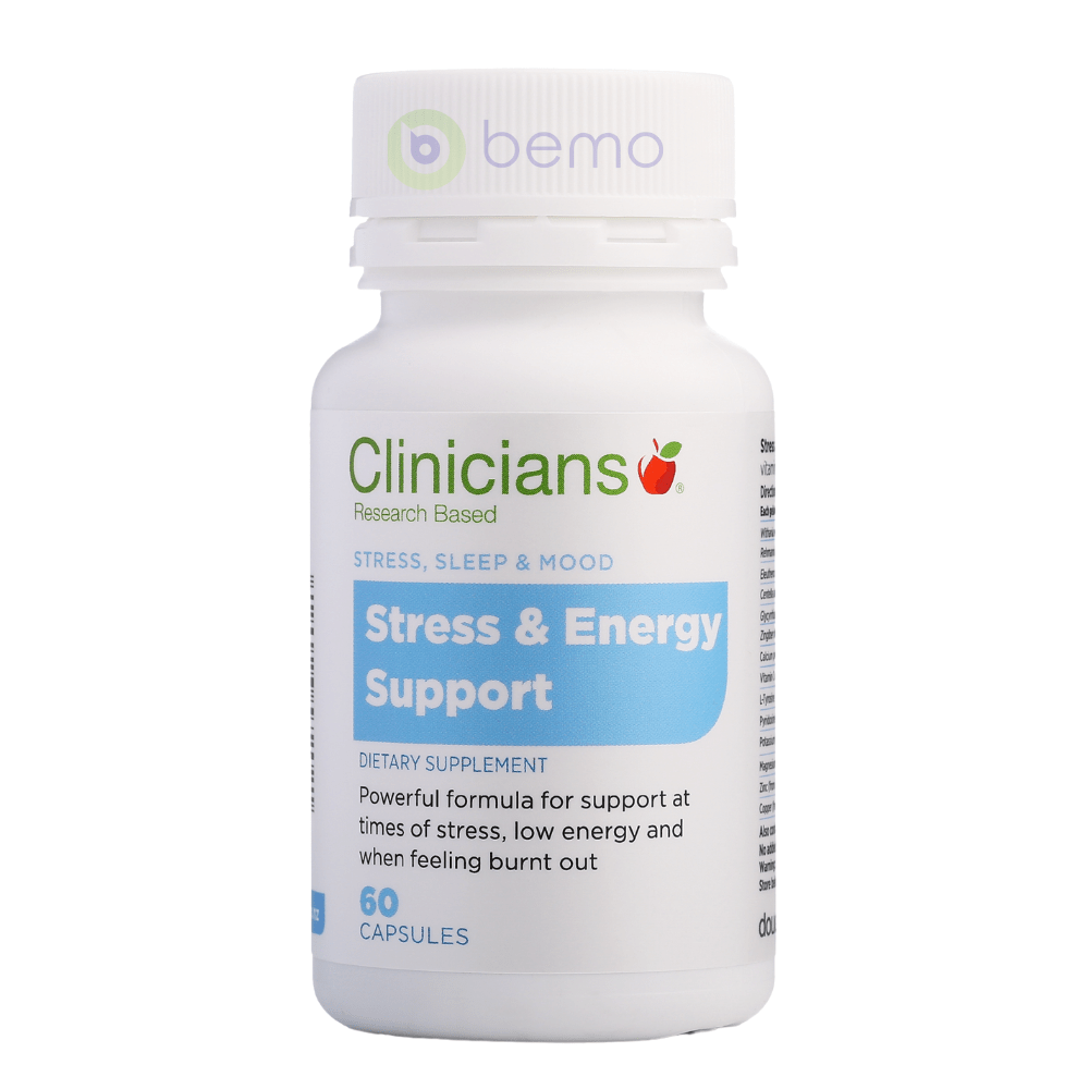 Clinicians, Stress & Energy Support, VCaps 60 (6816637616292)