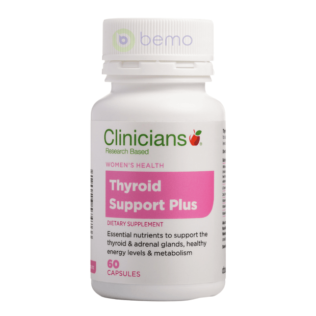 Clinicians, Thyroid Support Plus, Caps 60 (6816637681828)