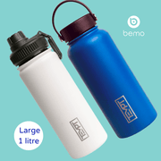 Tempt, Conquer, Sports Flip Lid for Insulated Water Bottle 500ml or 1 litre (7972369105148)