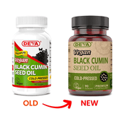 Deva Nutrition, Vegan Black Cumin Seed Oil, 90 Vegan Caps (7476567769340)