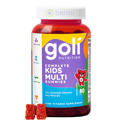Goli Nutrition, Complete Kids Multi, 60 Gummies (7959676911868)