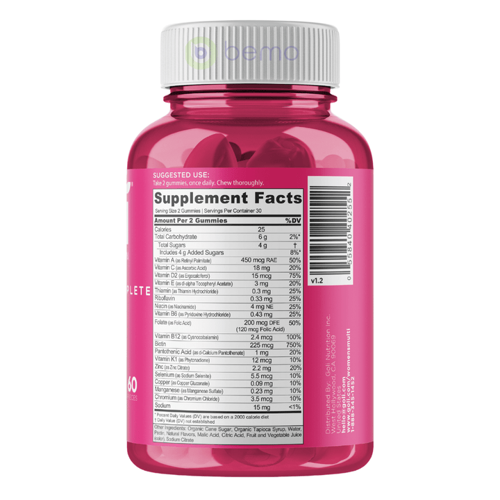 Goli Nutrition, Women&