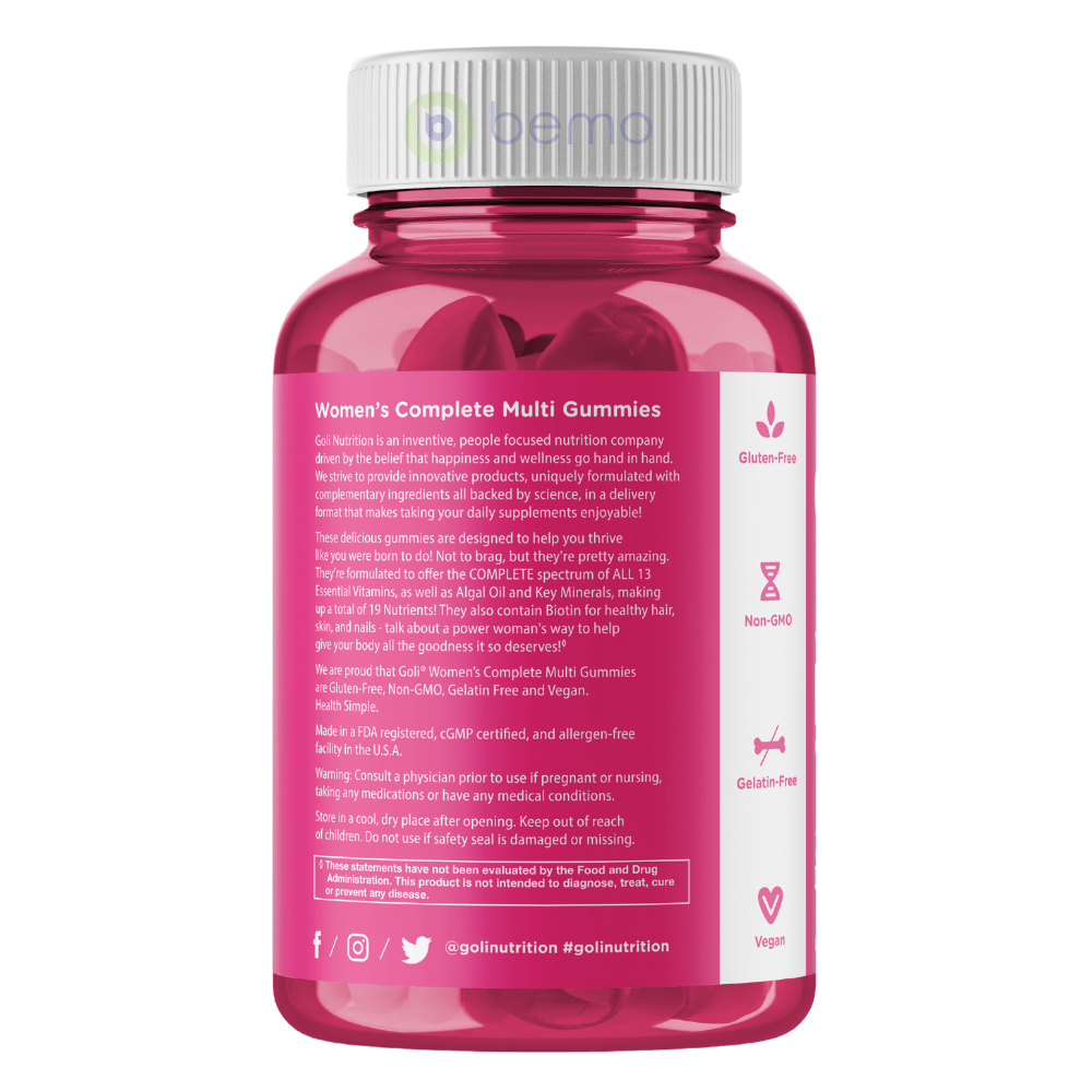 Goli Nutrition, Women&