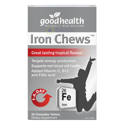 Good Health, Iron Chews, 30 tabs (5518380695716)