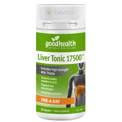 Good Health, Liver Tonic 17500, 60 caps (5511264469156)