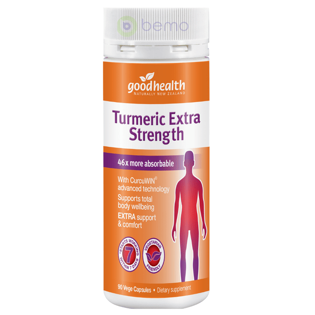 Good Health, Turmeric Extra Strength, 90 caps (5531424391332)