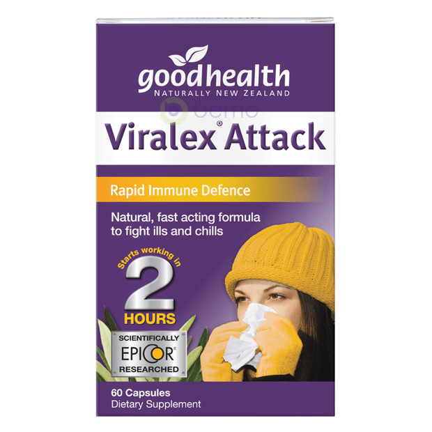 Good Health, Viralex Attack, 60 caps (5518381547684)