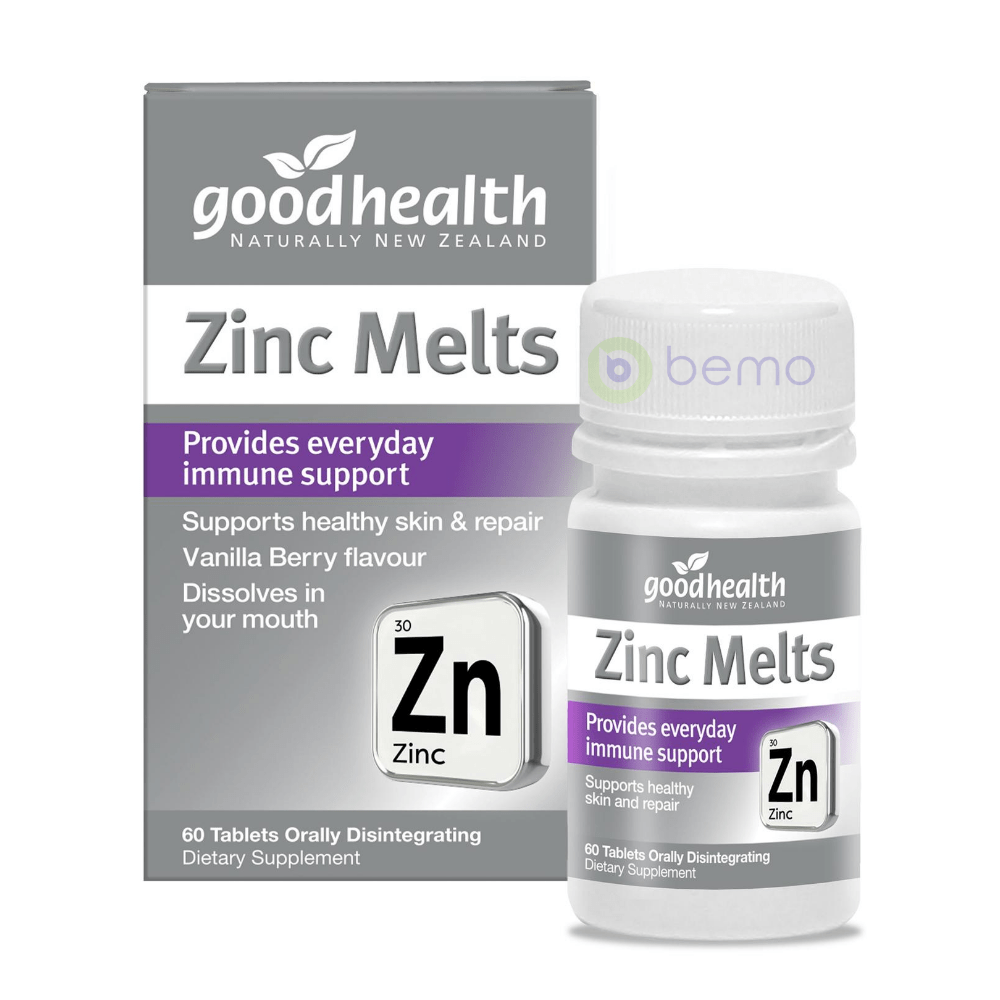 Good Health, Zinc Melts, 60 tabs (5531425341604)