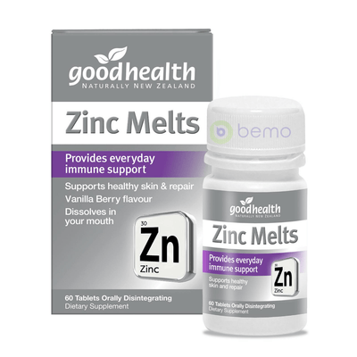Good Health, Zinc Melts, 60 tabs (5531425341604)