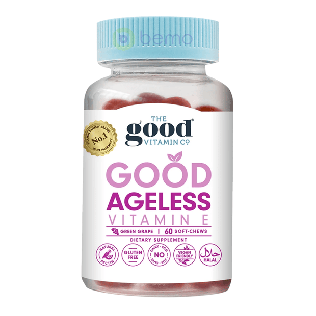 Good Vitamin Co, Ageless Vitamin E, 60 Gummies (6870158246052)
